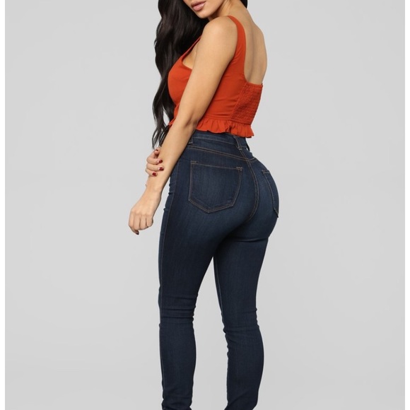 Lace up ruffle top - Picture 3 of 3